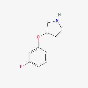 3-(3-Fluorophenoxy)pyrrolidine