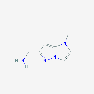 (1-methyl-1H-imidazo[1,2-b]pyrazol-6-yl)methanamine