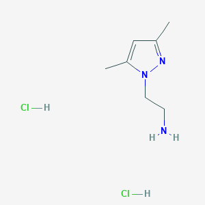 [2-(3,5-Dimethyl-1h-pyrazol-1-yl)ethyl]amine dihydrochloride