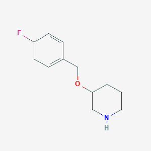 3-[(4-Fluorobenzyl)oxy]piperidine