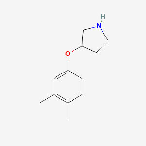 3-(3,4-Dimethylphenoxy)pyrrolidine
