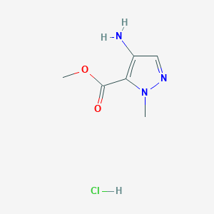 Methyl 4-amino-1-methyl-1H-pyrazole-5-carboxylate hydrochloride