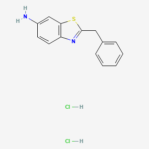 2-Benzyl-benzothiazol-6-ylamine dihydrochloride