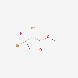 molecular formula C4H4Br2F2O2 B1451535 Methyl 2,3-Dibromo-3,3-difluoropropionate CAS No. 885276-33-5