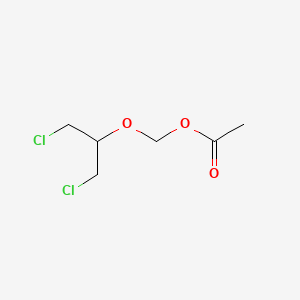 ((1,3-Dichloropropan-2-yl)oxy)methyl acetate