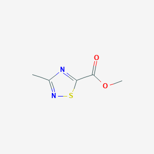 Methyl 3-methyl-1,2,4-thiadiazole-5-carboxylate