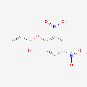 molecular formula C9H6N2O6 B14515621 2,4-Dinitrophenyl prop-2-enoate CAS No. 62599-74-0