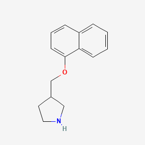 3-[(1-Naphthyloxy)methyl]pyrrolidine