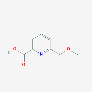 molecular formula C8H9NO3 B1451568 6-(甲氧甲基)吡啶-2-羧酸 CAS No. 354517-76-3