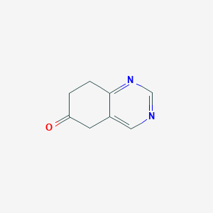molecular formula C8H8N2O B1451574 7,8-dihydroquinazolin-6(5H)-one CAS No. 944895-73-2