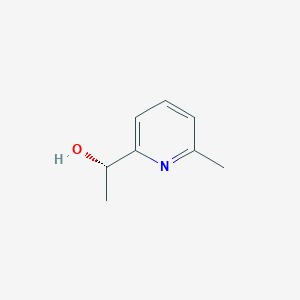 molecular formula C8H11NO B1451577 (S)-1-(6-methylpyridin-2-yl)ethanol CAS No. 204244-69-9