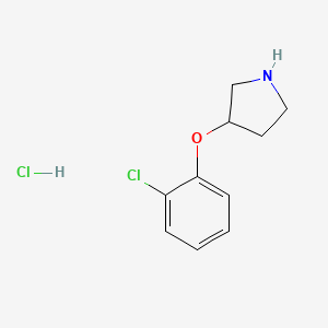 3-(2-Chlorophenoxy)pyrrolidine hydrochloride