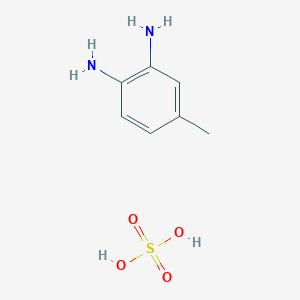 molecular formula C7H12N2O4S B1451588 4-甲基苯-1,2-二胺硫酸盐 CAS No. 1084893-43-5