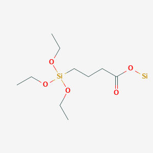 molecular formula C10H21O5Si2 B14516011 CID 78065315 