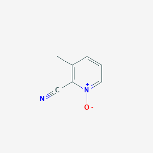 2-Cyano-3-methylpyridine 1-oxide