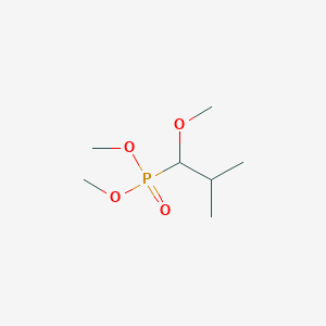 molecular formula C7H17O4P B14516252 Dimethyl (1-methoxy-2-methylpropyl)phosphonate CAS No. 62456-41-1
