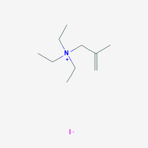 molecular formula C10H22IN B14516368 N,N,N-Triethyl-2-methylprop-2-en-1-aminium iodide CAS No. 62721-64-6