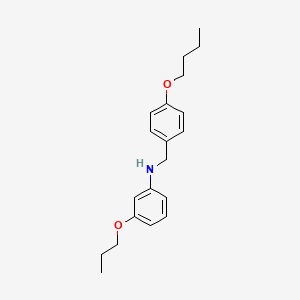 N-(4-Butoxybenzyl)-3-propoxyaniline