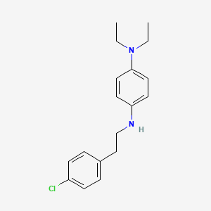 N1-(4-chlorophenethyl)-N4,N4-diethyl-1,4-benzenediamine