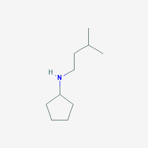 N-(3-methylbutyl)cyclopentanamine