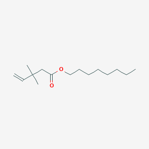 molecular formula C15H28O2 B14516881 Octyl 3,3-dimethylpent-4-enoate CAS No. 62394-48-3