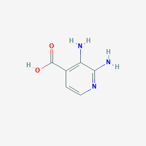 molecular formula C6H7N3O2 B1451691 2,3-Diaminopyridine-4-carboxylic acid CAS No. 1082930-45-7