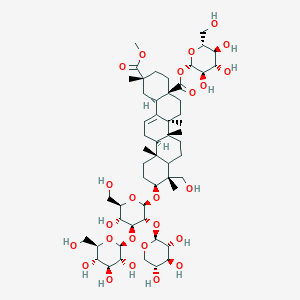 molecular formula C54H86O25 B145170 Esculentoside K CAS No. 130364-34-0