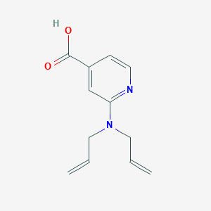 2-(Diallylamino)isonicotinic acid