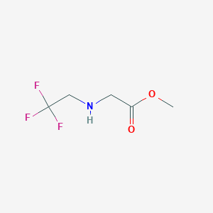 Methyl 2-[(2,2,2-trifluoroethyl)amino]acetate