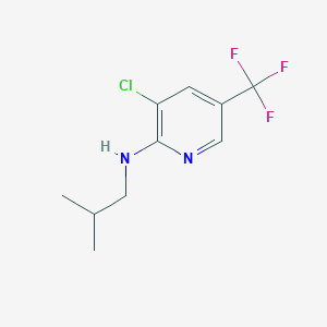 3-Chloro-N-isobutyl-5-(trifluoromethyl)-2-pyridinamine