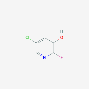 molecular formula C5H3ClFNO B1451744 5-Chloro-2-fluoropyridin-3-ol CAS No. 1003711-65-6