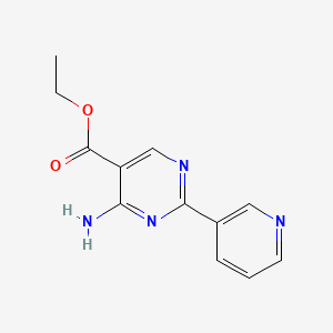 Ethyl 4-Amino-2-(pyridin-3-yl)pyrimidine-5-carboxylate