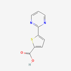 5-Pyrimidin-2-ylthiophene-2-carboxylic acid