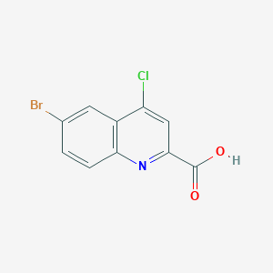 6-Bromo-4-chloroquinoline-2-carboxylic acid