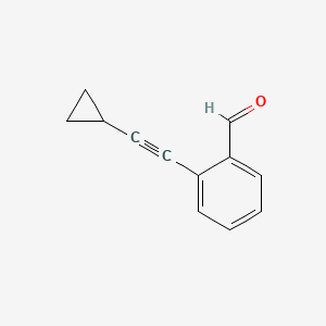 2-(Cyclopropylethynyl)benzaldehyde
