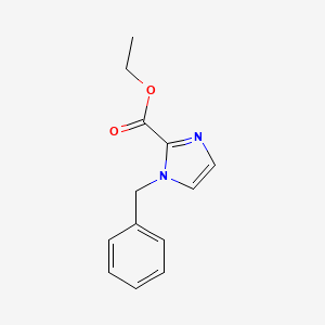 molecular formula C13H14N2O2 B1451789 ethyl 1-benzyl-1H-imidazole-2-carboxylate CAS No. 865998-45-4