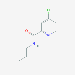 molecular formula C9H11ClN2O B1451798 N-Propyl 4-chloropicolinamide CAS No. 694498-91-4