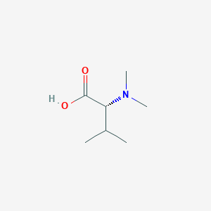 molecular formula C7H15NO2 B1451803 (2R)-2-(dimethylamino)-3-methylbutanoic acid CAS No. 899900-52-8