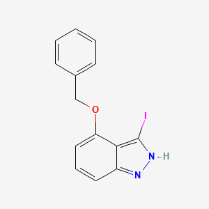 4-(Benzyloxy)-3-iodo-1H-indazole