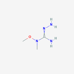 molecular formula C3H10N4O B14518082 N-Methoxy-N-methylcarbonohydrazonic diamide CAS No. 62733-49-7