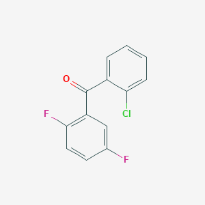 (2-Chlorophenyl)(2,5-difluorophenyl)methanone