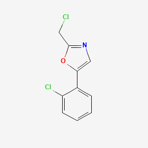 2-(Chloromethyl)-5-(2-chlorophenyl)-1,3-oxazole