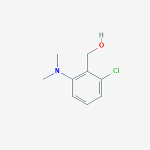 [2-Chloro-6-(dimethylamino)phenyl]methanol