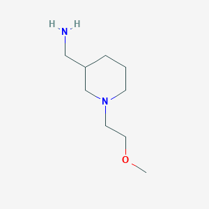 1-[1-(2-Methoxyethyl)piperidin-3-YL]methanamine