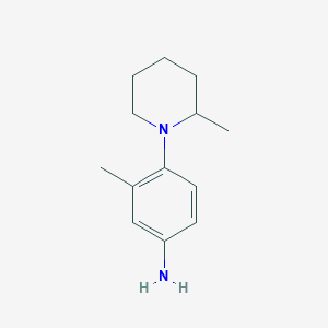 3-Methyl-4-(2-methyl-1-piperidinyl)aniline