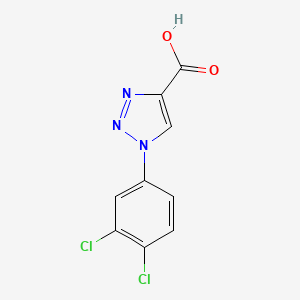1-(3,4-Dichlorophenyl)-1H-1,2,3-triazole-4-carboxylic acid