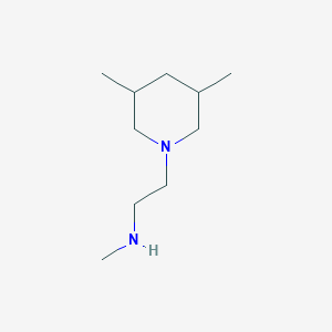 N-[2-(3,5-Dimethylpiperidin-1-YL)ethyl]-N-methylamine