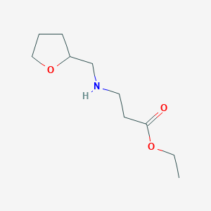 Ethyl 3-[(oxolan-2-ylmethyl)amino]propanoate