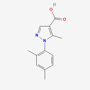 1-(2,4-Dimethylphenyl)-5-methylpyrazole-4-carboxylic acid