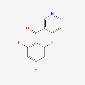 3-(2,4,6-Trifluorobenzoyl)pyridine